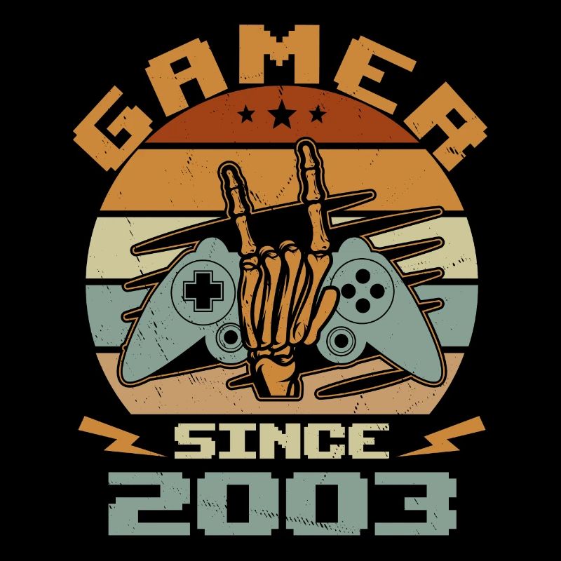 Gamer seit 2003 - Gaming Geburtstagsgeschenk 2003