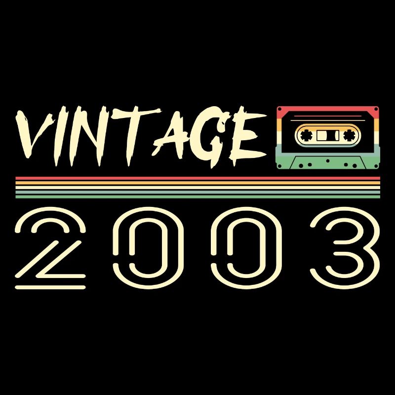 2003 Original 2003 Retro Geburtstagsgeschenk 2003