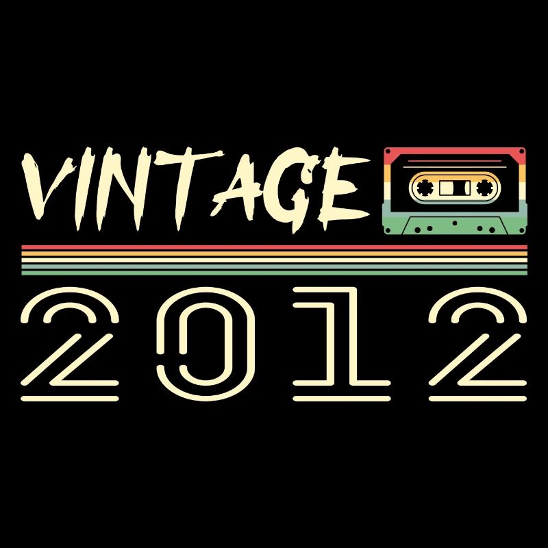 2012 Original 2012 Retro Geburtstagsgeschenk 2012