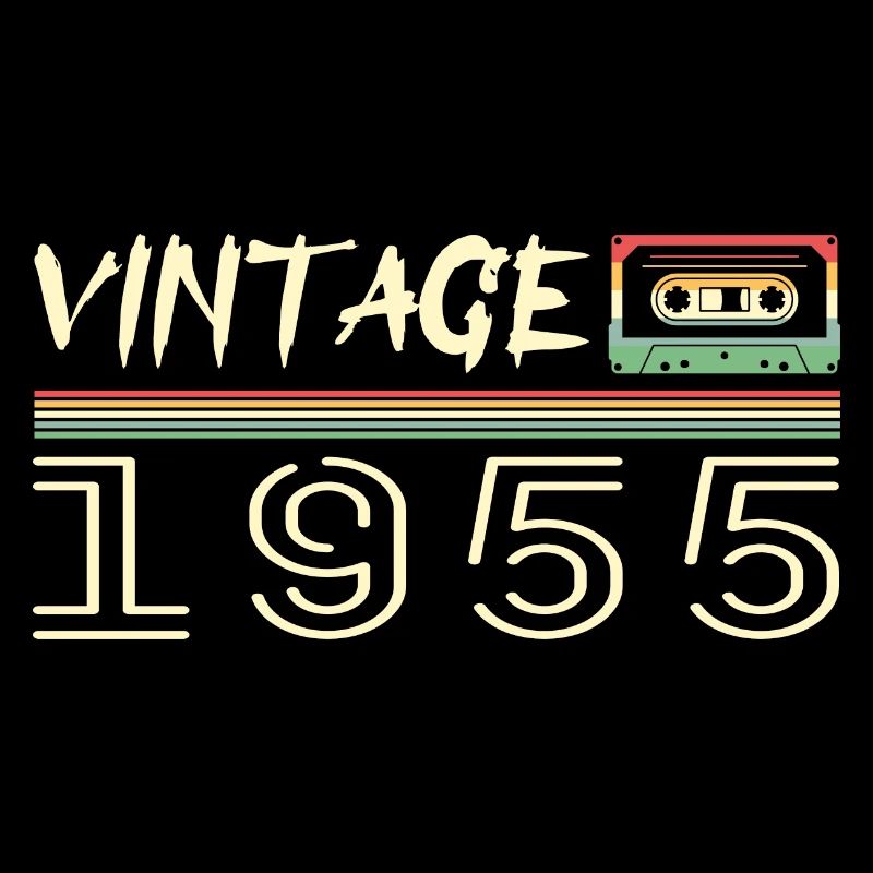 1955 Original 1955 Retro Geschenk Geburtstag 1955