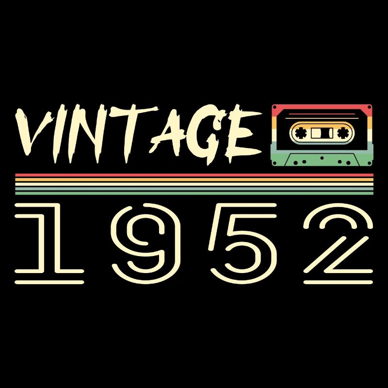 1952 Original 1952 Retro 1952 Geburtstagsgeschenk