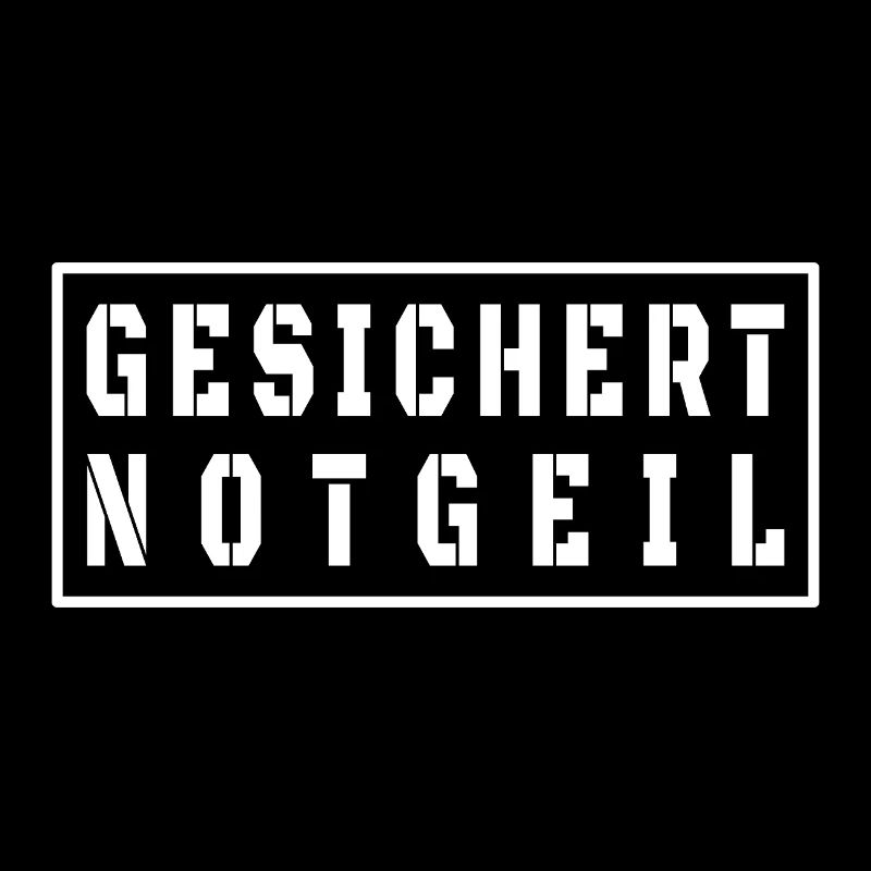 Gesichert Notgeil Vatertag Malle Style