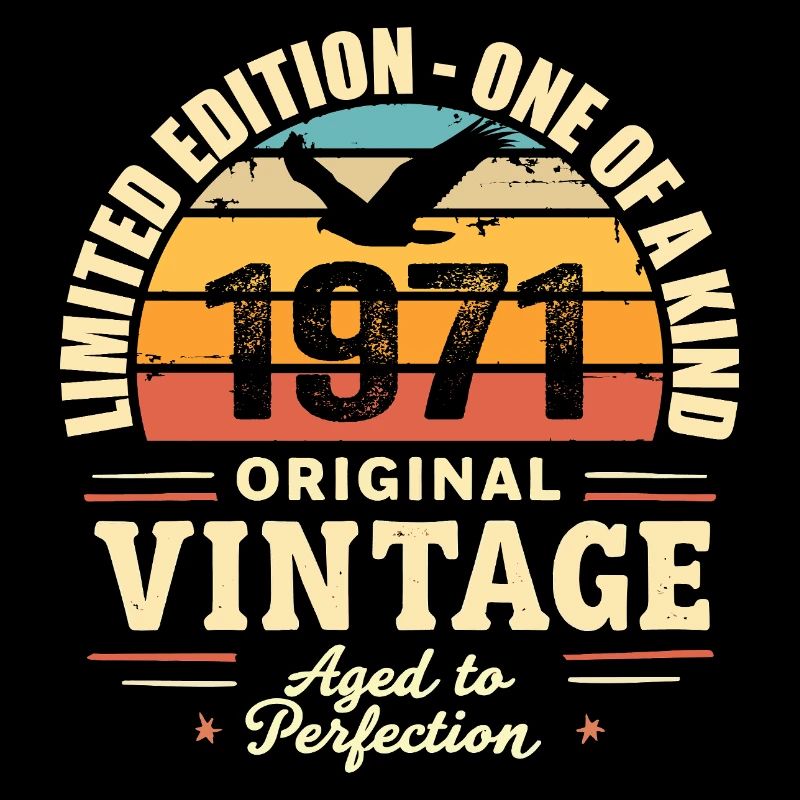 1971 Geburtstagsgeschenk Vintage 1971 Retro 1971