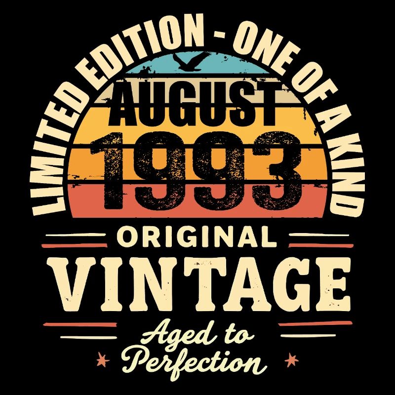Août 1993 Anniversaire Août 1993 - August 1993