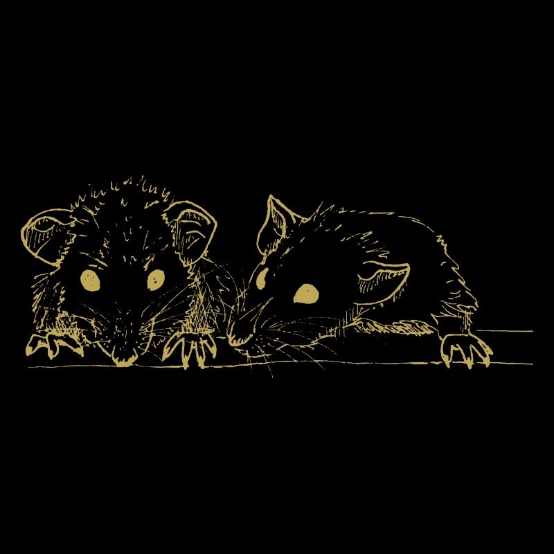 Illustrierte Designs mit Mäusen