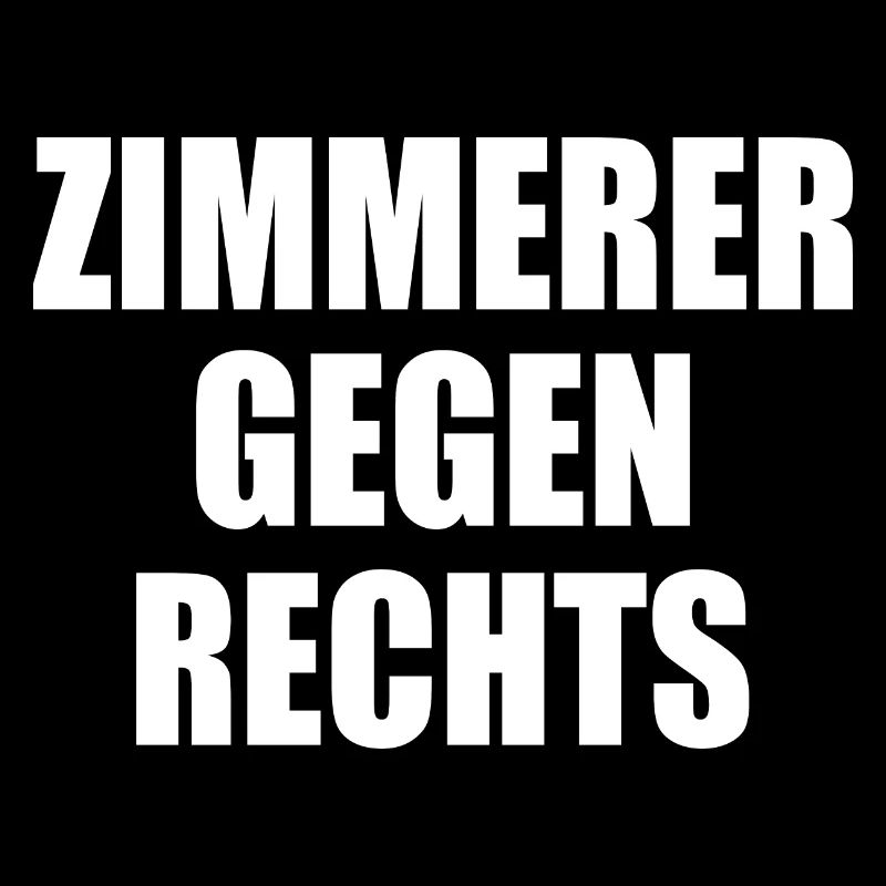 Zimmerer gegen rechts