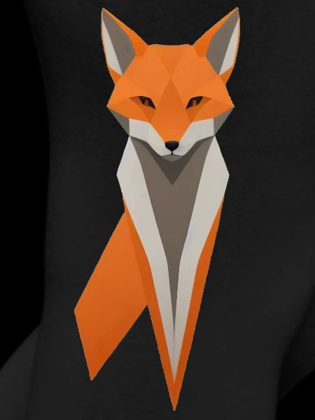 Geometric Fox Design