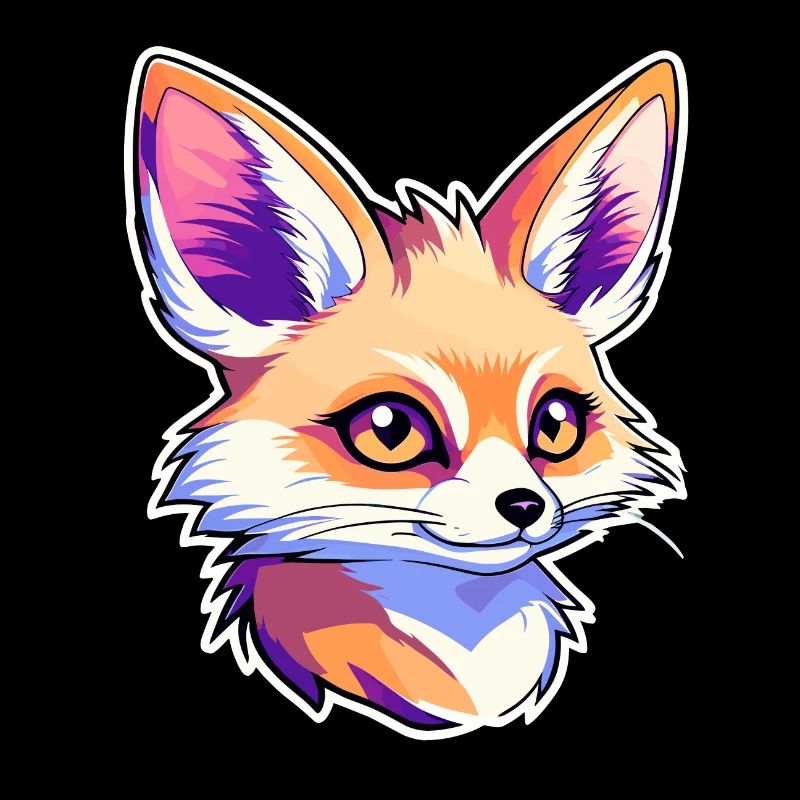 Desert Fox Fennec Drawing