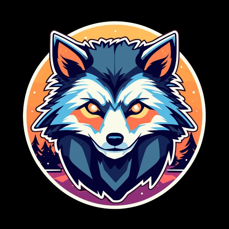 Werewolf Halloween Illustration