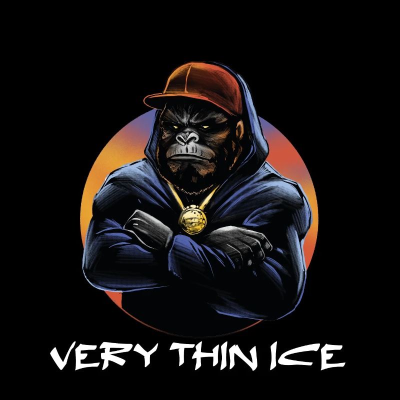 Very Thin Ice / Spruch / Kaffe Spruch