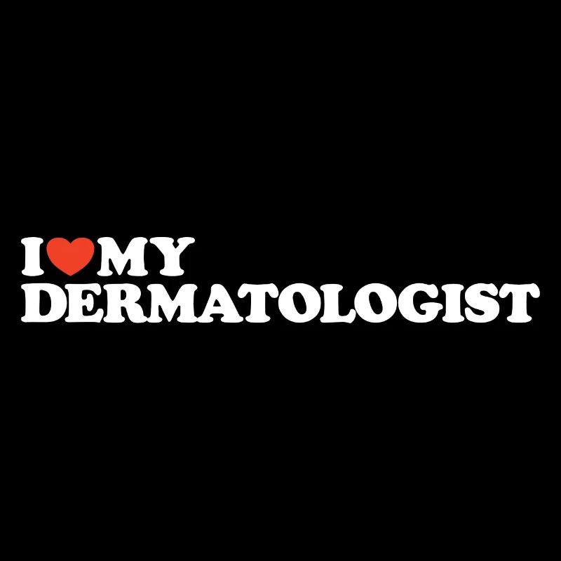 J’aime mon Dermatologue Chemise en forme de cœur