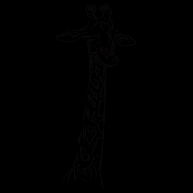 Vintage Vector Giraffe