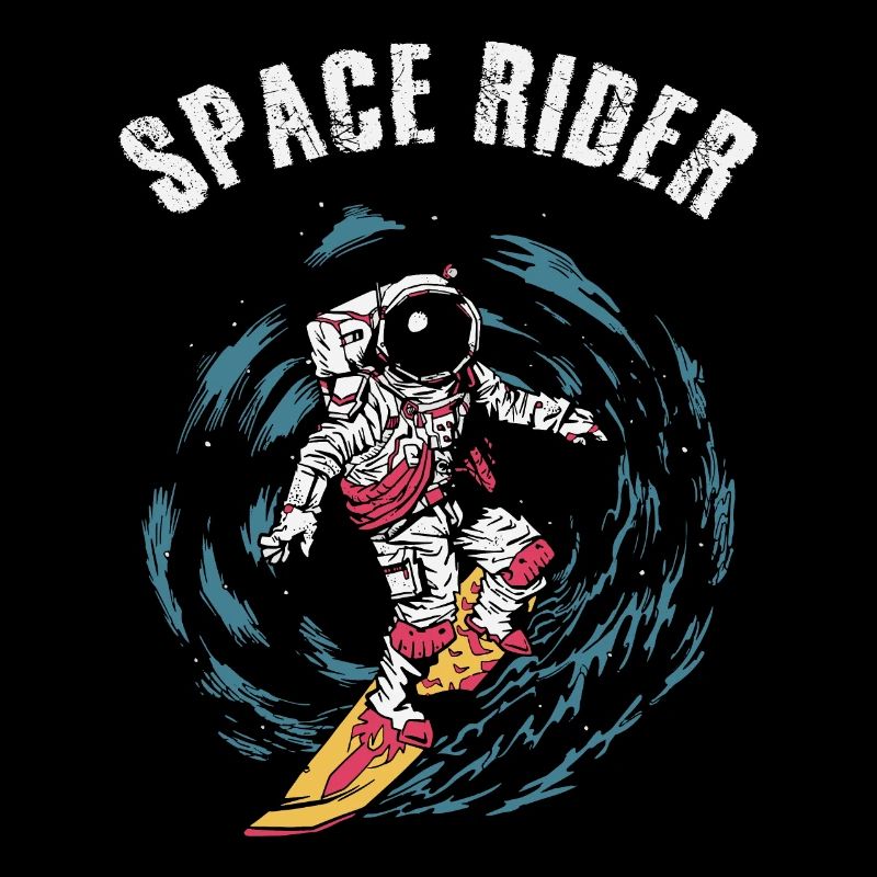 Surfender Astronaut Space Rider Surfer