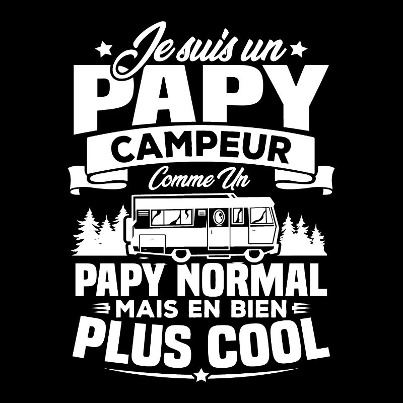 Un papy campeur comme un papy normal