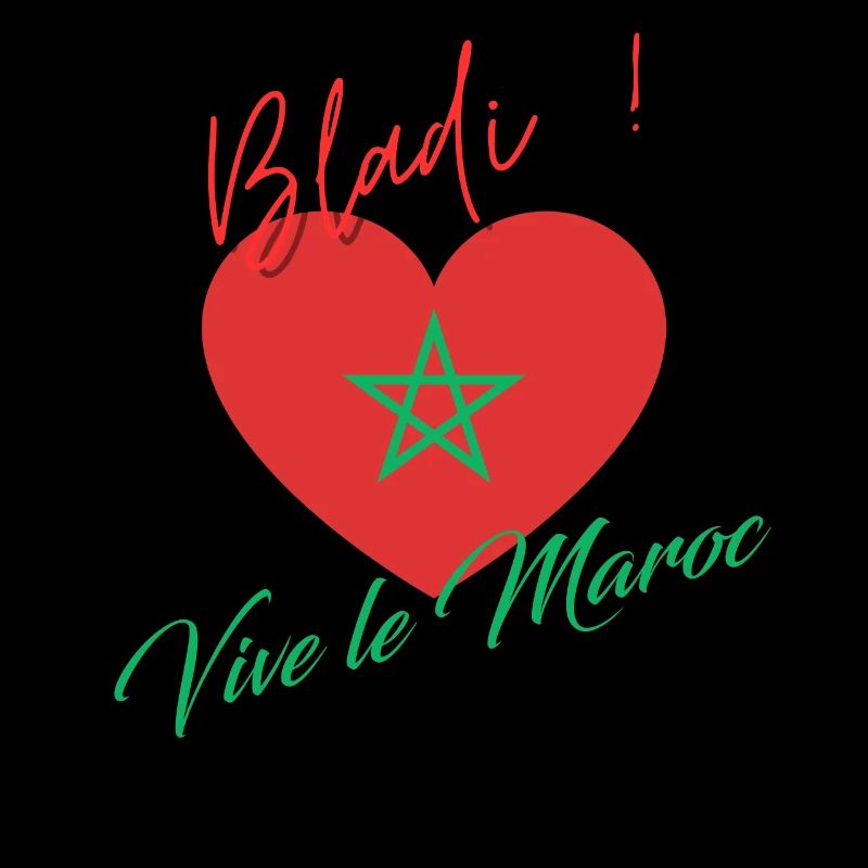 Vive le Maroc, Bladi, Drapeau Marocain