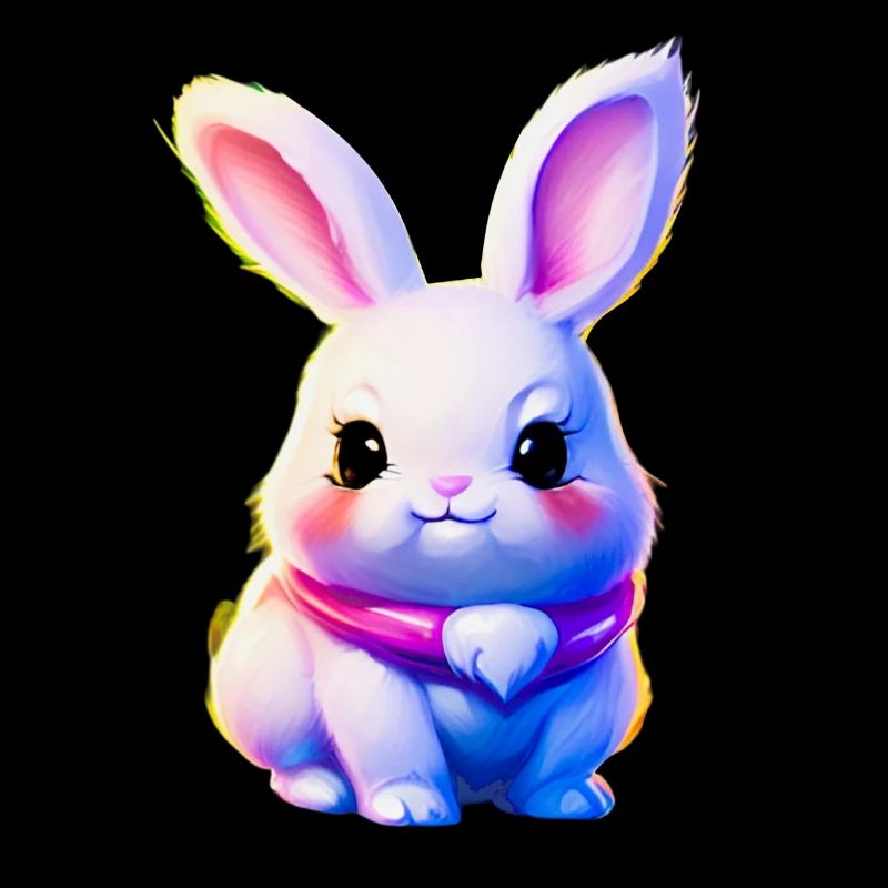 mignon lapin de Pâques - lapin mignon