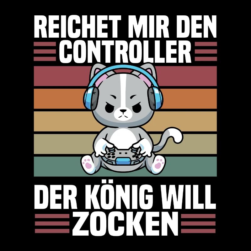 Reichet mir den Controller der König will zocken