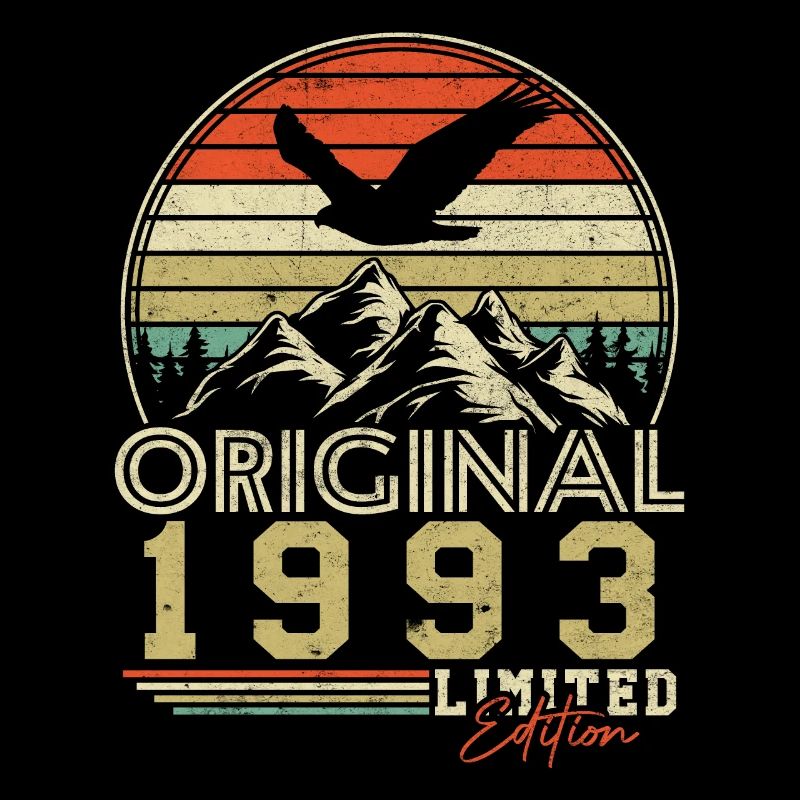 Original 1993 Vintage Retro Anniversary