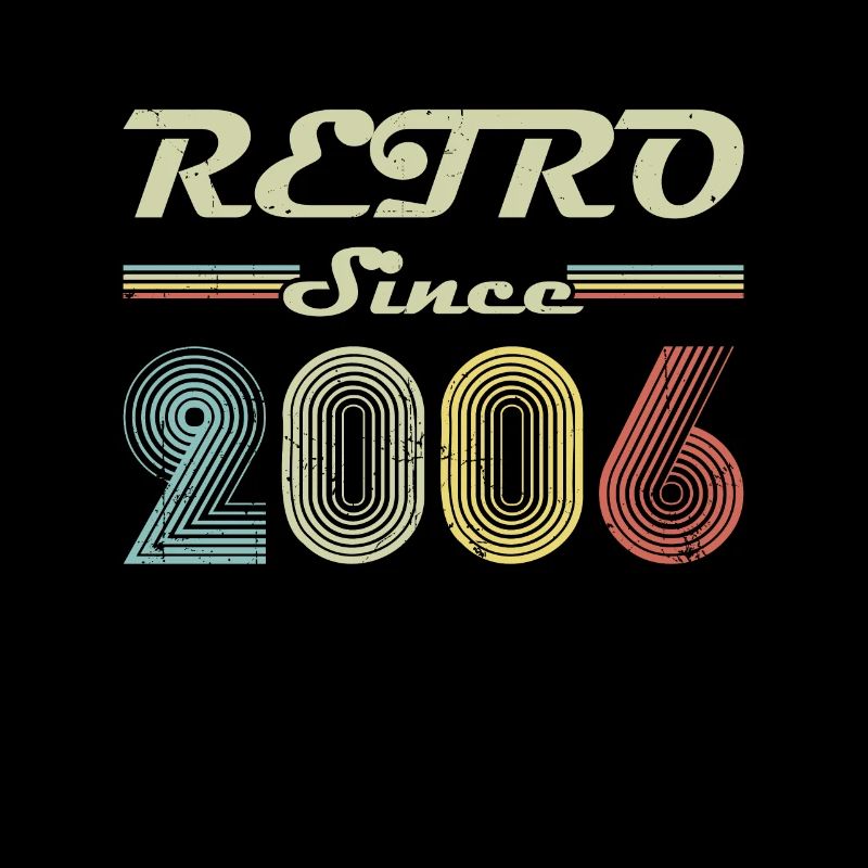 Retro seit 2006 Geburtstagsgeschenk