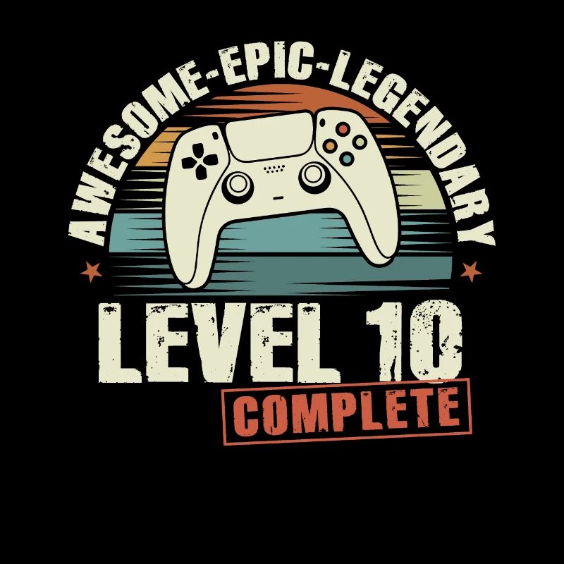 Level 10 Complete Geschenk zum 10. Geburtstag