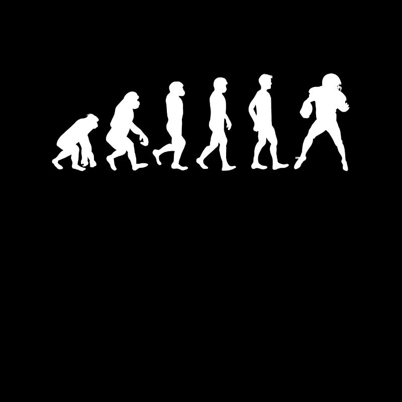 Evolution des Rugbyspielers