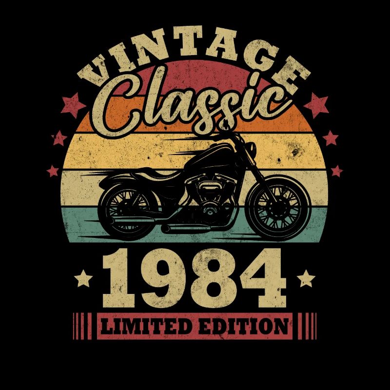 Vintage Classic Geburtstagsgeschenk Geboren 1984
