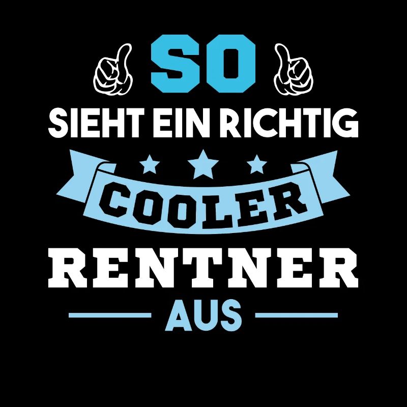 So sieht ein richtig cooler Rentner aus Pensioner