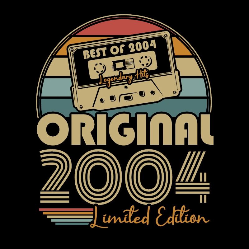 Original 2004 Retro Vintage Geburtstagsgeschenk