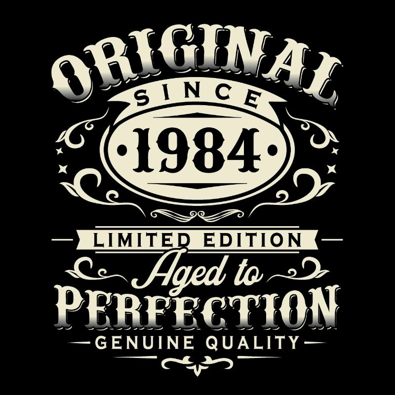 Original 1984 Retro Birthday Gift