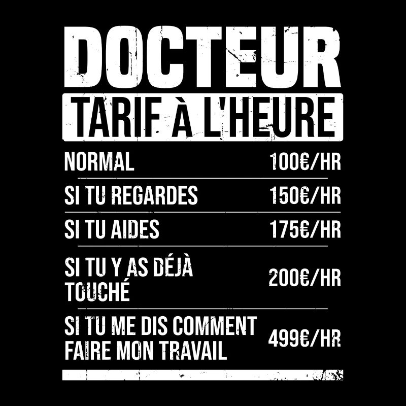 Doktor Stundensatz Humor Geschenkidee