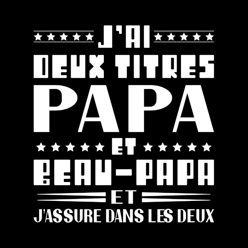I Have Two Titles Dad and Stepdad Humor Gift
