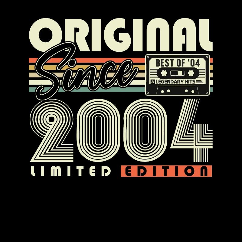 Original seit 2004 Vintage Geburtstagsgeschenk