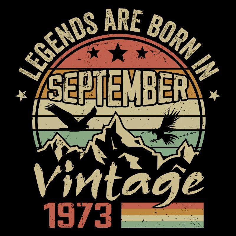 September 1973 Geburtstagsgeschenk September 1973