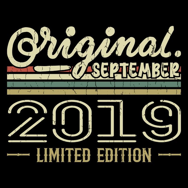 September 2019 Geburtstagsgeschenk September 2019