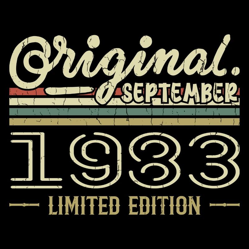 September 1983 Geburtstagsgeschenk September 1983
