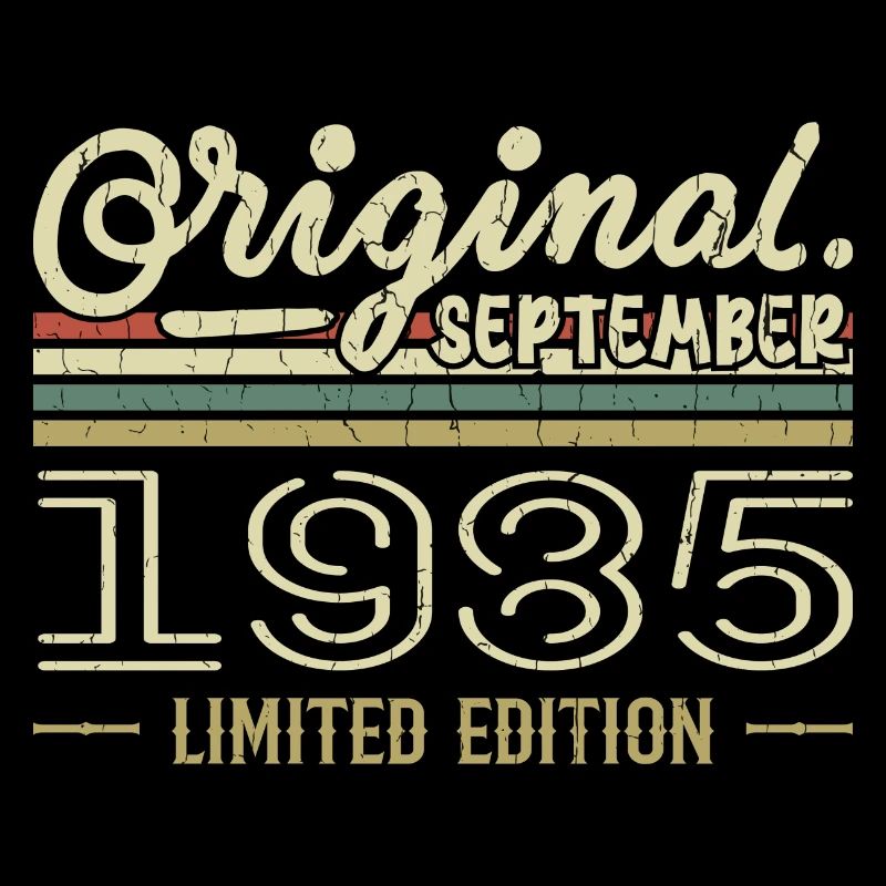 September 1985 Geburtstagsgeschenk September 1985