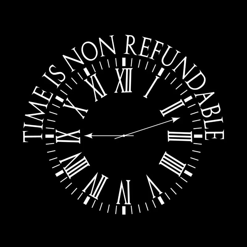 Time is non refundable Rom Design