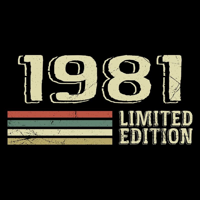 Nées en 1981 anniversaire 1981 Vintage 1981