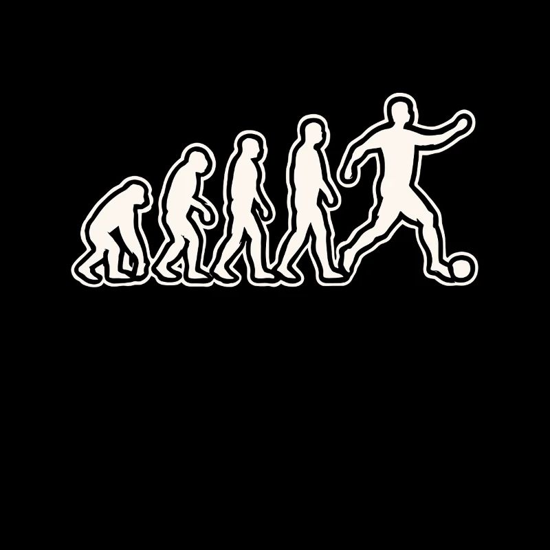 Evolution to become a football player