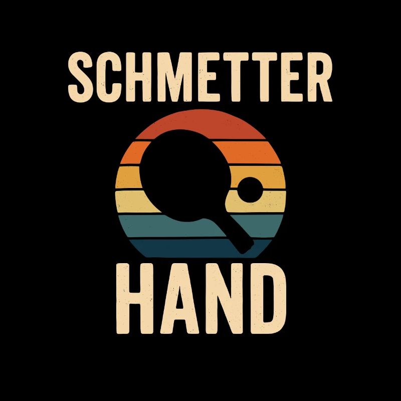 Schmetterhand – Tennis de table design rétro