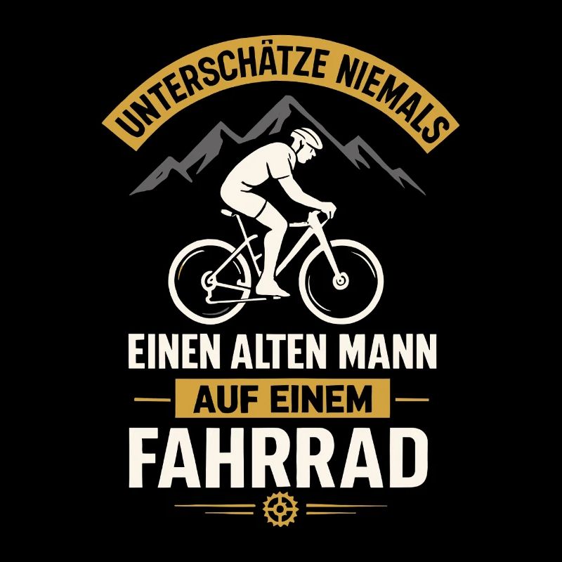 Old man on a bike – never underestimate him