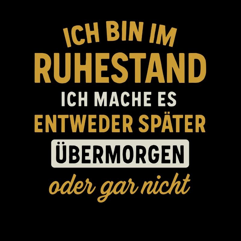 Ruhestand: Übermorgen oder gar nicht