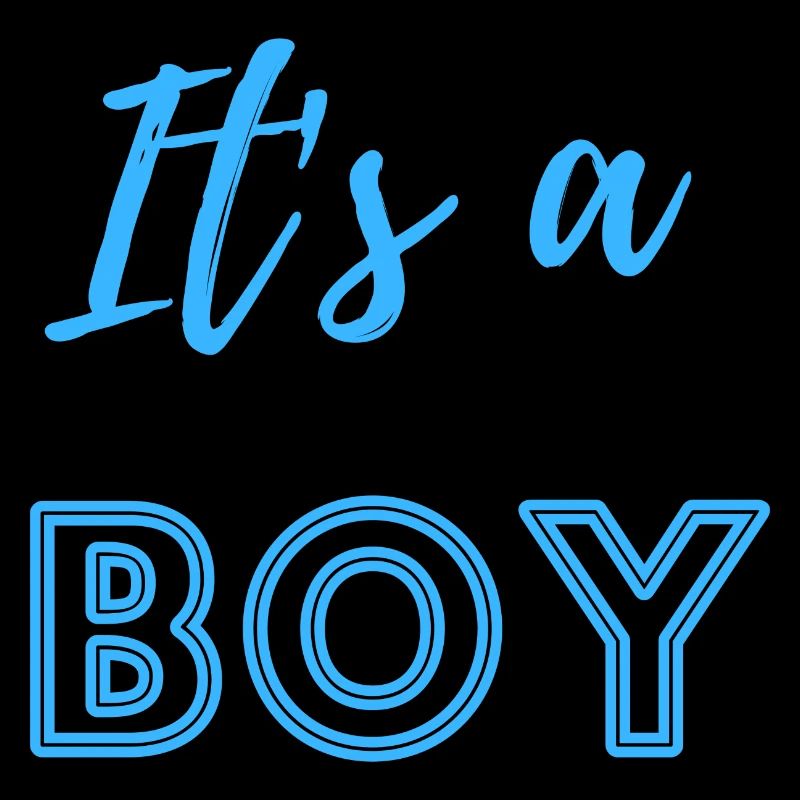 Annonce de bébé - Garçon - Grossesse