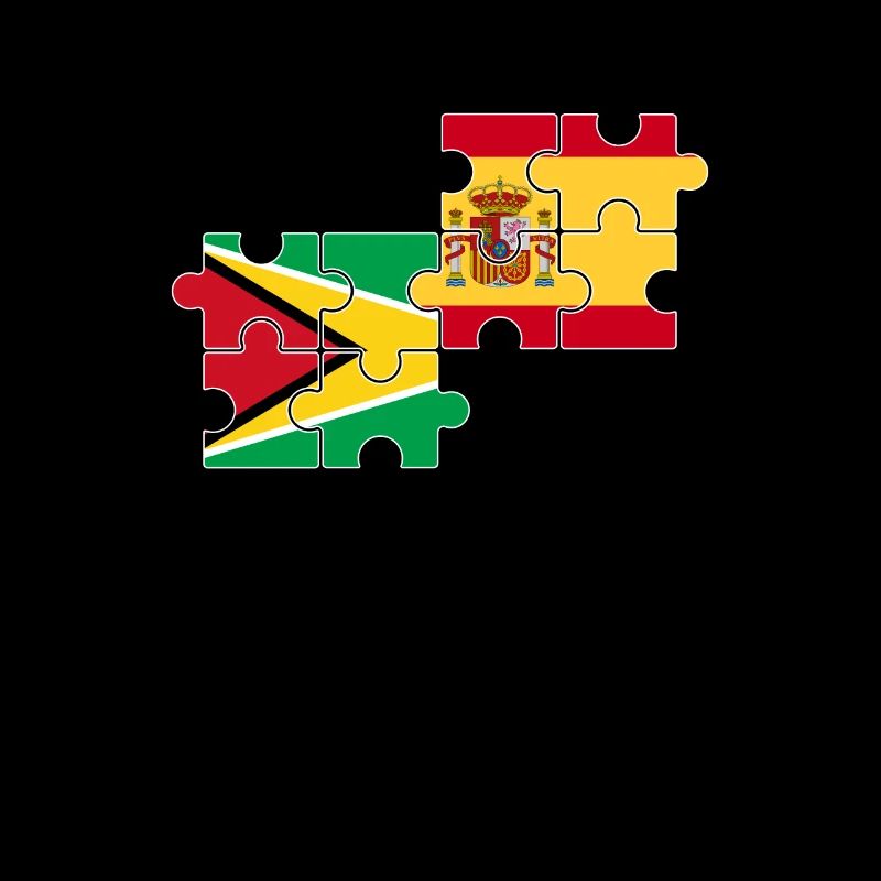 Drapeau de la Guyane, Espagne, Guyanais