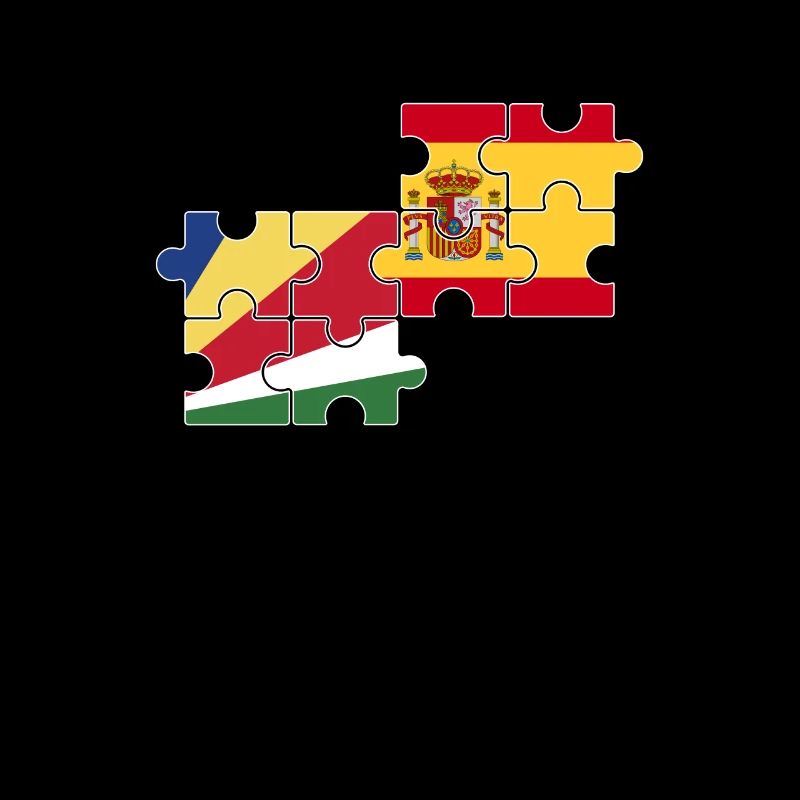 Seychelles Spain Flag Spaniards Seychelles
