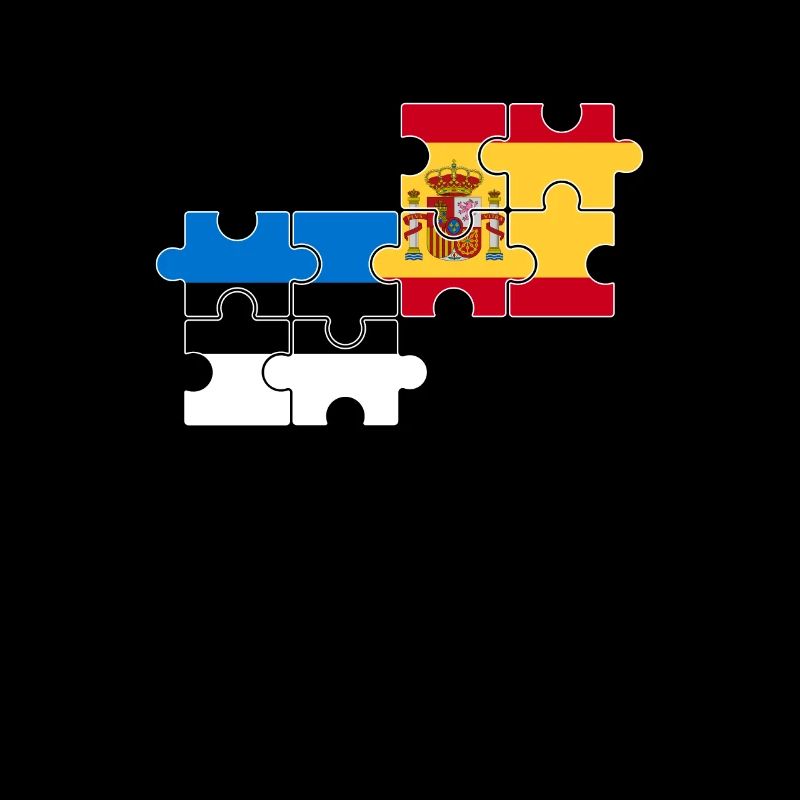 Estland Spanien Flagge Spanisch Este