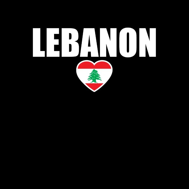Liban Amour Drapeau Libanais Libanais