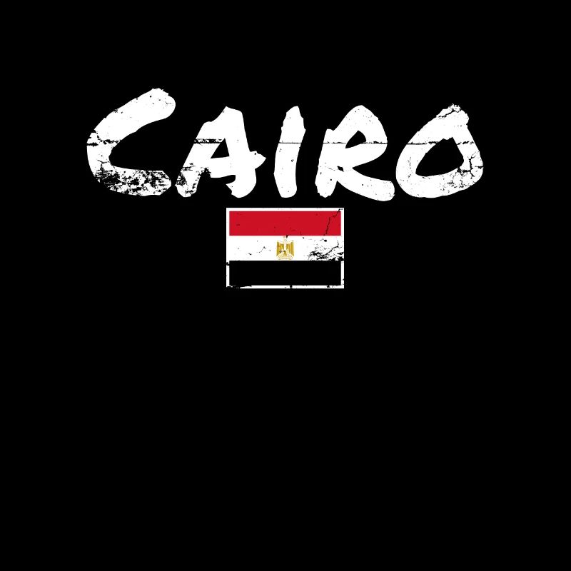 Le Caire Vintage Egypte Egypte Egypte Drapeau Egyptien Egyptien