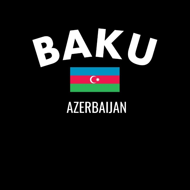 Bakou Azerbaïdjan Drapeau de l’Azerbaïdjan