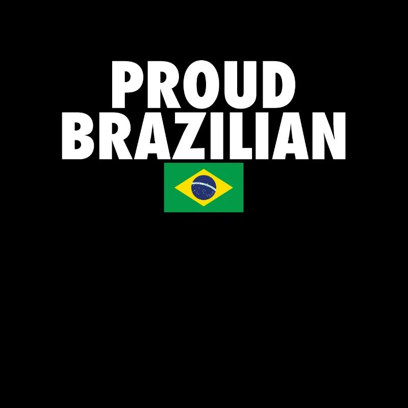 Fier Brésil Brésil Drapeau brésilien